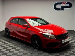 Red Used 2018 Mercedes A200 AMG line Hatchback | £11,495 (Good price)