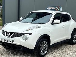 White Used 2014 Nissan Juke Tekna SUV | £4,199 (Fair price)