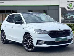 Moon white metallic Used 2025 Skoda Fabia Monte Carlo Hatchback | £20,699 (Fair price)