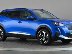 Blue Used 2021 Peugeot e-2008 Allure SUV | £12,498 (Fair price)