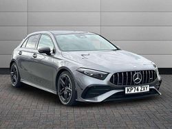 Grey Used 2024 Mercedes A35 AMG Premium Plus Hatchback | £38,750 (Fair price)