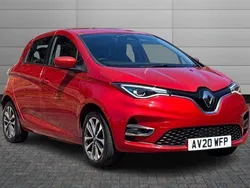 Red Used 2020 Renault Zoe GT-Line Hatchback | £8,795 (Fair price)