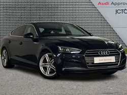 Blue Used 2018 Audi A5 S-Line Coupe | £16,953 (Fair price)