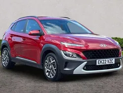 Red Used 2022 Hyundai Kona Premium SUV | £17,438 (Fair price)