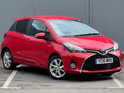 Red Used 2016 Toyota Yaris Hybrid Sport Hatchback | £8,995 (Expensive)