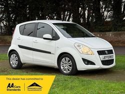 White Used 2013 Suzuki Splash SZ4 Hatchback | £7,495 (Fair price)