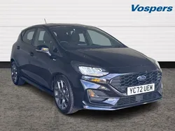 Black Used 2022 Ford Fiesta ST-Line Hatchback | £15,350 (Fair price)
