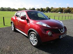 Red Used 2010 Nissan Juke Acenta SUV | £3,995 (Expensive)