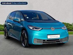 Blue Used 2021 VW ID.3 Pro Hatchback | £15,999 (Fair price)