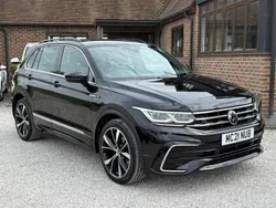 Black Used 2021 VW Tiguan R-line SUV | £25,990 (Fair price)