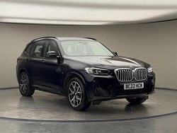 Carbon black Used 2022 BMW X3 M Sport SUV | £32,700 (Good price)