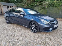 Grey Used 2015 Mercedes E220 AMG Line Premium Coupe | £7,495 (Fair price)