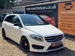 White Used 2015 Mercedes B200 AMG Line Premium Plus MPV | £10,484 (Fair price)