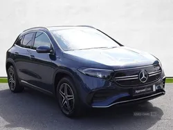 Blue Used 2022 Mercedes EQA350 AMG line SUV | £25,995 (Fair price)