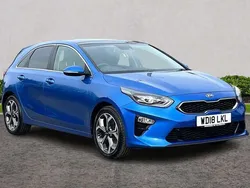 Blue Used 2018 Kia Ceed First Edition Hatchback | £12,995 (Good price)