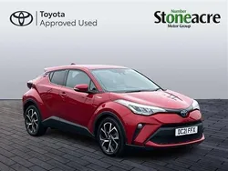 Red Used 2021 Toyota C-HR Design SUV | £20,000 (Fair price)