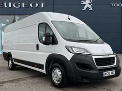 White Used 2023 Peugeot Boxer Premium Van | £17,495 (Fair price)