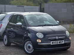 Black Used 2009 Fiat 500 Pop Hatchback | £1,995 (Fair price)
