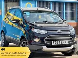 Black Used 2014 Ford Ecosport Titanium SUV | £3,750 (Fair price)