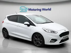 White Used 2021 Ford Fiesta ST-Line Hatchback | £12,500 (Fair price)