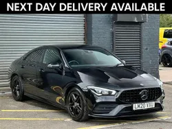 Black Used 2020 Mercedes CLA200 AMG line Coupe | £19,995 (Fair price)