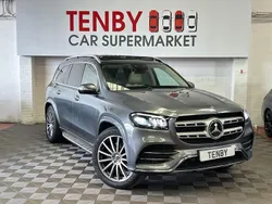 Grey Used 2021 Mercedes GLS400 AMG line SUV | £47,795 (Super price)