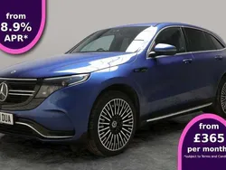 Blue Used 2022 Mercedes EQC400 AMG line SUV | £25,354 (Super price)