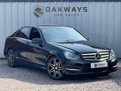 Black Used 2013 Mercedes C250 AMG Sedan | £4,995 (Fair price)