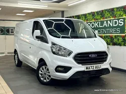 White Used 2022 Ford Transit Custom Limited Van | £15,885 (Fair price)