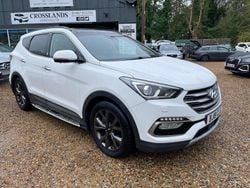 White Used 2018 Hyundai Santa Fe Edition SUV | £13,999 (Good price)