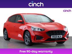 Red Used 2020 Ford Focus ST-Line Hatchback | £10,199 (Fair price)