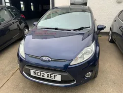 Blue Used 2012 Ford Fiesta Titanium Hatchback | £4,499 (Fair price)