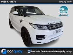 White Used 2014 Land Rover Range Rover Sport HSE SUV | £15,995 (Good price)