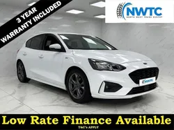 White Used 2019 Ford Focus ST-Line Hatchback | £9,095 (Fair price)