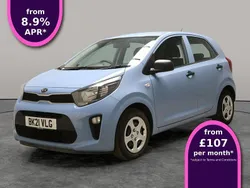 Blue Used 2021 Kia Picanto Hatchback | £8,843 (Good price)