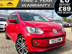 Red Used 2012 VW up! high up! Hatchback | £3,990 (Fair price)