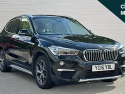 Black Used 2016 BMW X1 xLine SUV | £12,974 (Fair price)