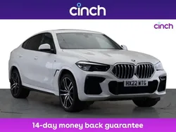 White Used 2022 BMW X6 M Sport SUV | £42,889 (Super price)