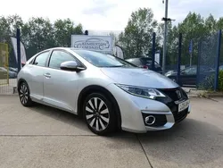 Silver Used 2015 Honda Civic SE Plus Hatchback | £6,495 (Fair price)