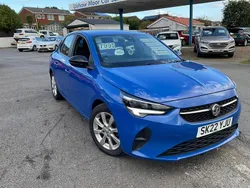 Blue Used 2022 Vauxhall Corsa Edition Hatchback | £7,995 (Good price)