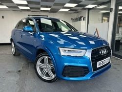Blue Used 2015 Audi Q3 S-line plus SUV | £8,995 (Fair price)