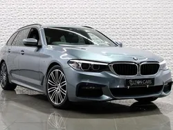 Blue Used 2018 BMW 520 M Sport Estate | £16,495 (Fair price)