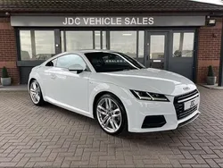 White Used 2015 Audi TT S-Line Coupe | £14,330 (Fair price)