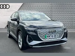 Black Used 2024 Audi Q4 Sportback e-tron S-Line SUV | £35,001 (Super price)