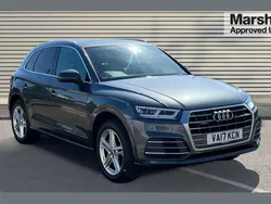 Grey Used 2017 Audi Q5 S-Line SUV | £20,425 (Fair price)