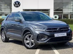 Grey Used 2022 VW T-Roc R-line SUV | £25,490 (Fair price)