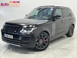 Black Used 2018 Land Rover Range Rover SVAutobiography SUV | £52,495 (Fair price)
