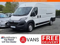 White Used 2019 Citroën Relay Van | £14,975 (Expensive)