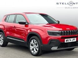 Used 2025 Jeep Avenger Altitude SUV | £17,940 (Good price)