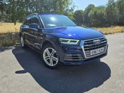 Blue Used 2017 Audi Q5 S-Line SUV | £16,950 (A bit pricey)